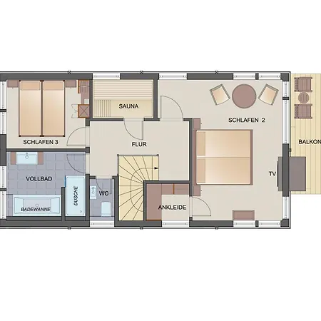 Typ B2 - Wailea Дом отдыха Пельцерхакен